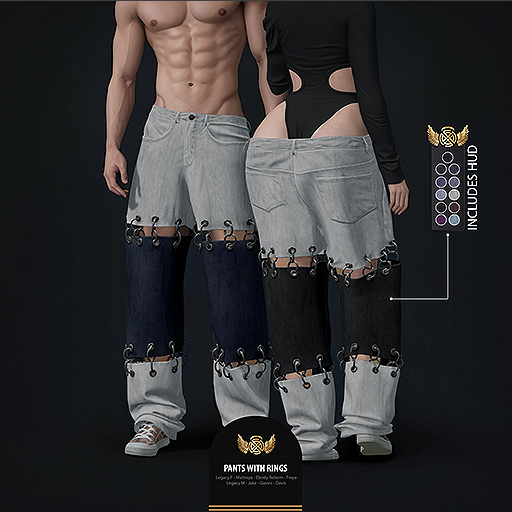 Pants with Rings-Tone7