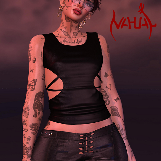 Nahual: Fasion Shirt LaraX Flat