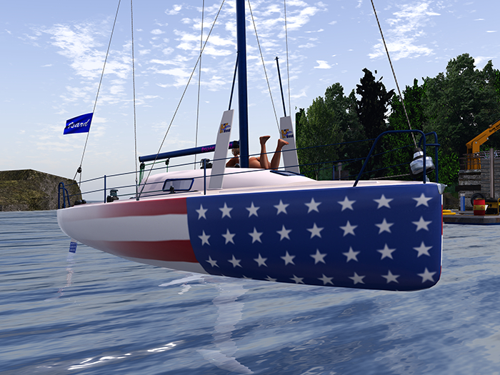 Mini Transat paint - Old Glory *Now PBR ready!*