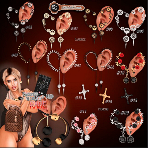 7 [ SpotCat ] Lucia look- Earring.