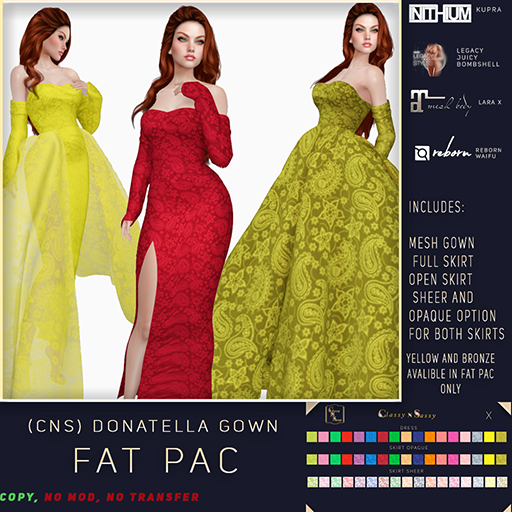 (CNS) Donatella Gown