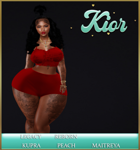 - K - PARIS SHORTS  - RED