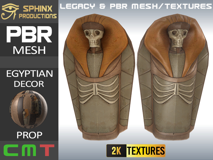 PBR DECOR - SARCOPHAGUS 07