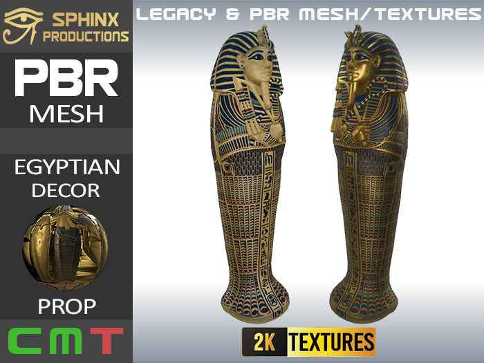 PBR DECOR - SARCOPHAGUS 10
