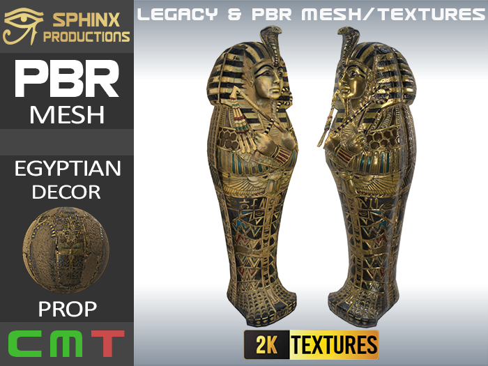 PBR DECOR - SARCOPHAGUS 14
