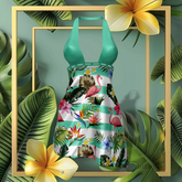 Teal Flamingo Elvita LaraX