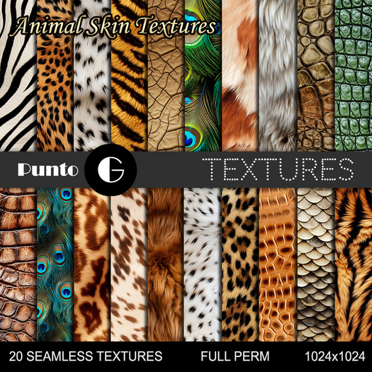 Full Perm Textures - Animal Skin