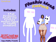 ♡ Full Perm Plushie Mesh Fatpack
