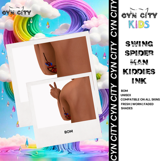 CYN CITY: Swing Spider-man Ink