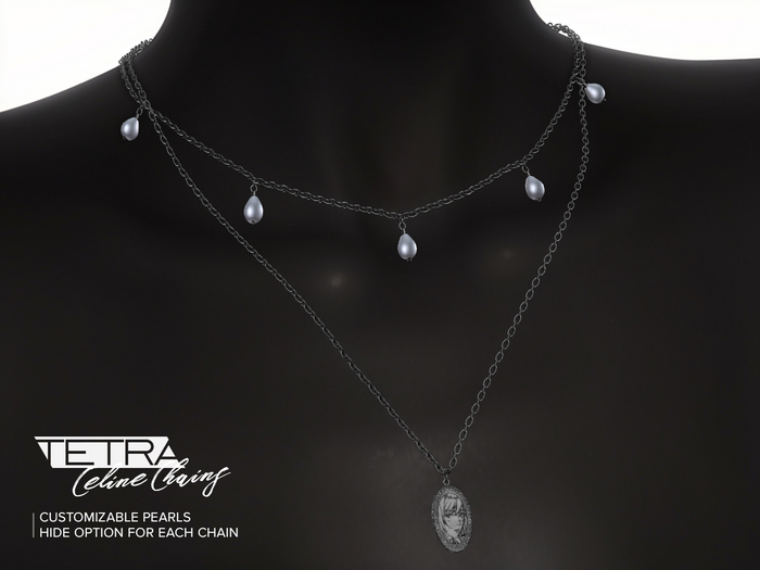 TETRA - Celine Necklaces (Titanium)