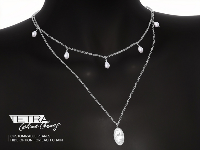 TETRA - Celine Necklaces (Platinum)