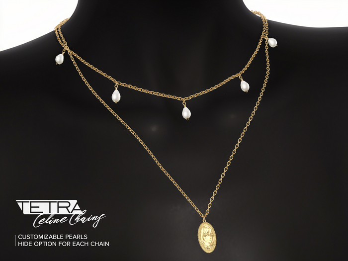 TETRA - Celine Necklaces (Gold)