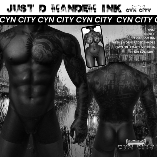 CYN CITY: Just D'Mandem Ink DEMO
