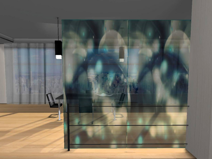 Transparent glass scream