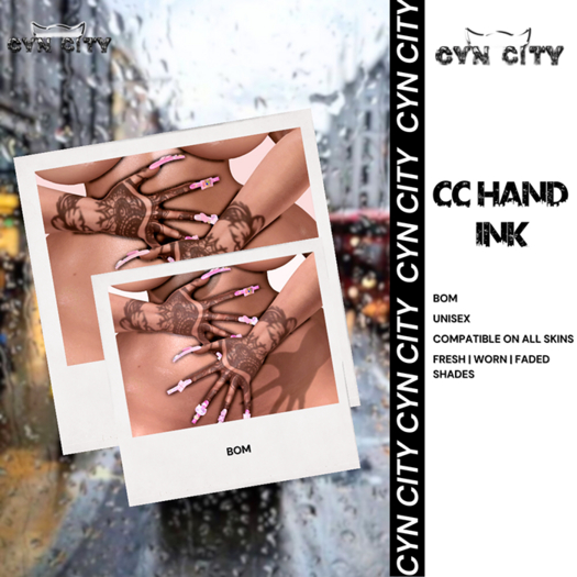 CYN CITY: CC Hank Ink
