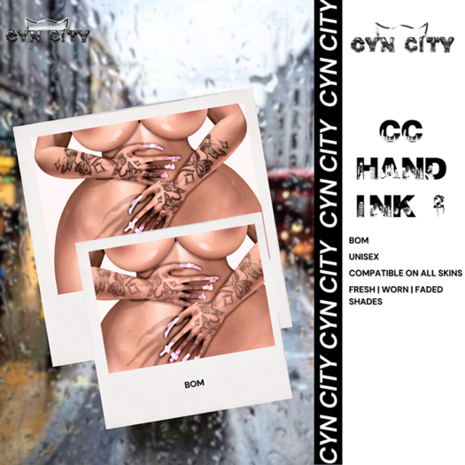 CYN CITY: CC Hand Ink 2