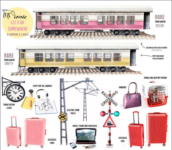 ionic : Electric Train Poles