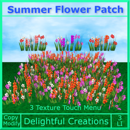 Summer Garden Flower Patch