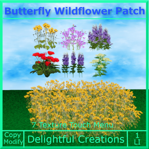 Butterfly Wildflowers Patch