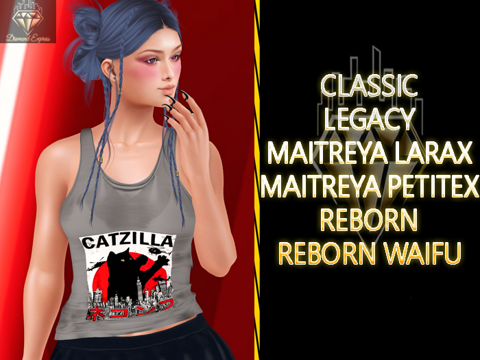 {DE} Catzilla- Tank Top
