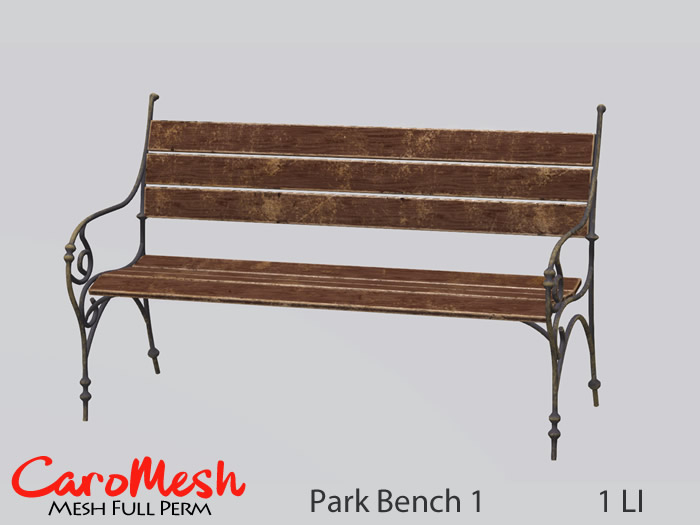 Caro Mesh Full Perm * Park Bench 1 -unpacker