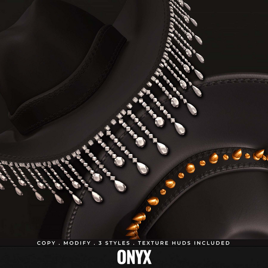 [BL] Cris cowboy hat // onyx