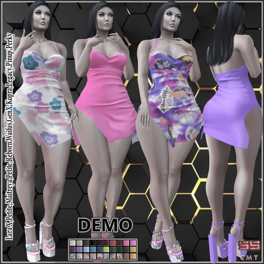 [SS] Evette Outfit Pack DEMO [ 12 mesh size ]