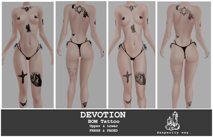 Devotion - BOM Full Body Tattoo