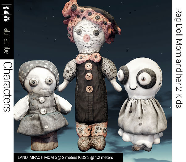 Second Life Marketplace - alpha.tribe::: [Ragville] Ragdoll Mom and ...