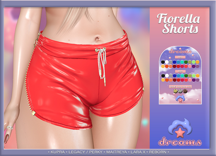 - DS - Fiorella Shorts V2 - FATPACK - [ADD]