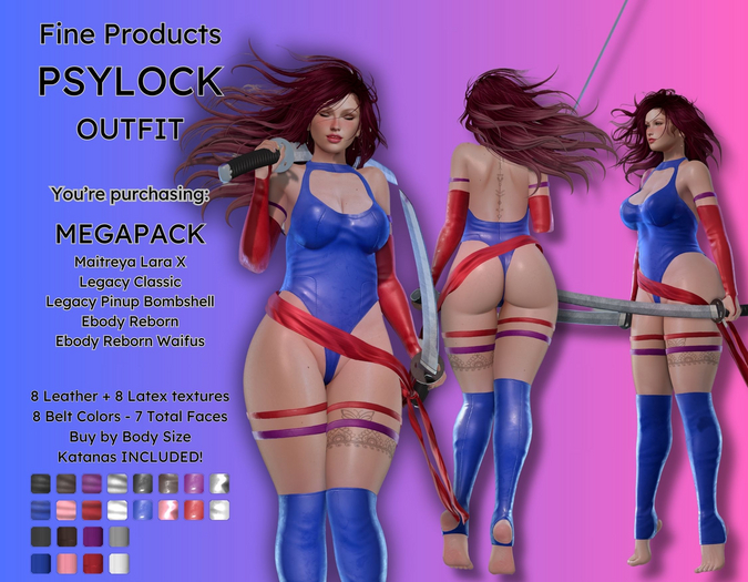FP - Psylock Outfit - MEGAPACK