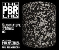 The PBR Lab - Decorative Stones 03 - PBR Material & 3D Textures