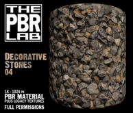 The PBR Lab - Decorative Stones 04 - PBR Material & 3D Textures