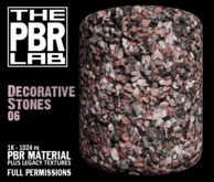 The PBR Lab - Decorative Stones 06 - PBR Material & 3D Textures