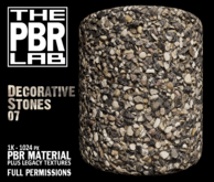 The PBR Lab - Decorative Stones 07 - PBR Material & 3D Textures