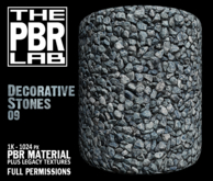 The PBR Lab - Decorative Stones 09 - PBR Material & 3D Textures