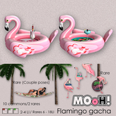 5. MOoH! Flamingo floatie tray blue 4LI