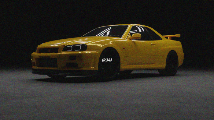 regalia - R34 Lightning Yellow 