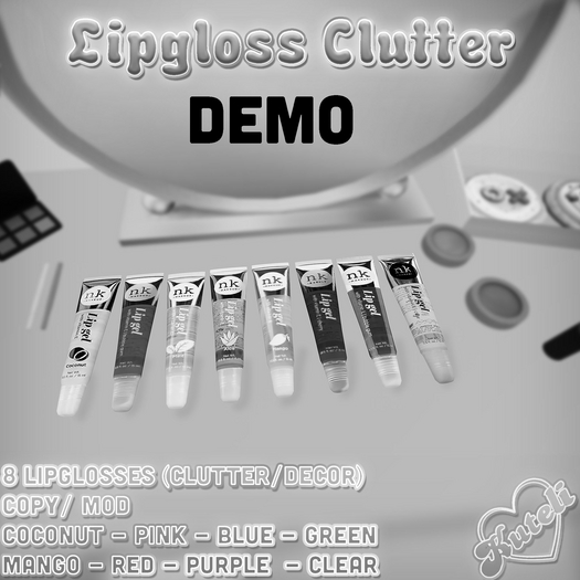Kuteli // Lipgloss Clutter - DEMO