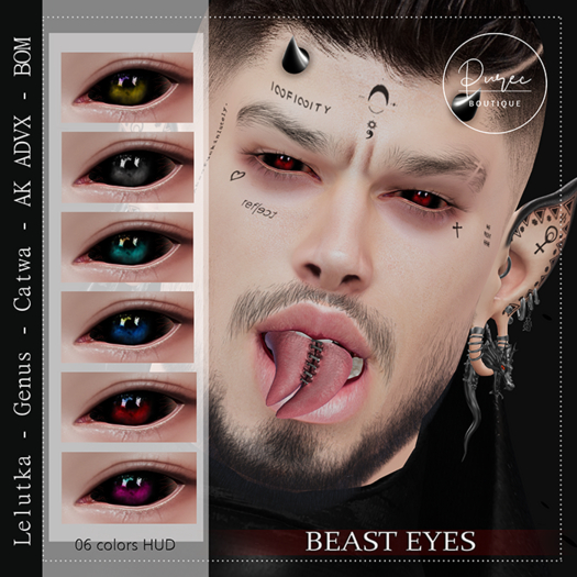 PUREC- Beast eyes Set V1