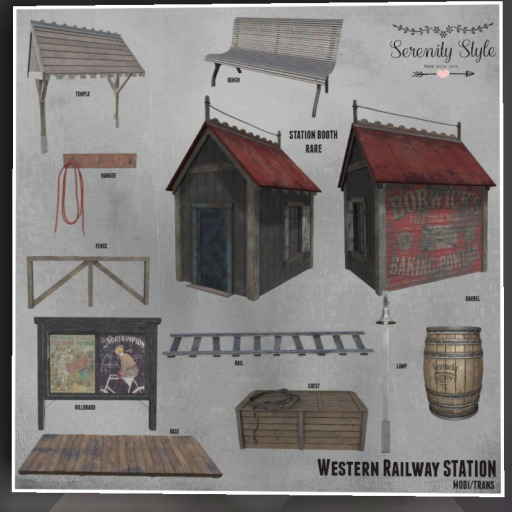 Serenity Style- Western Railway Billboard