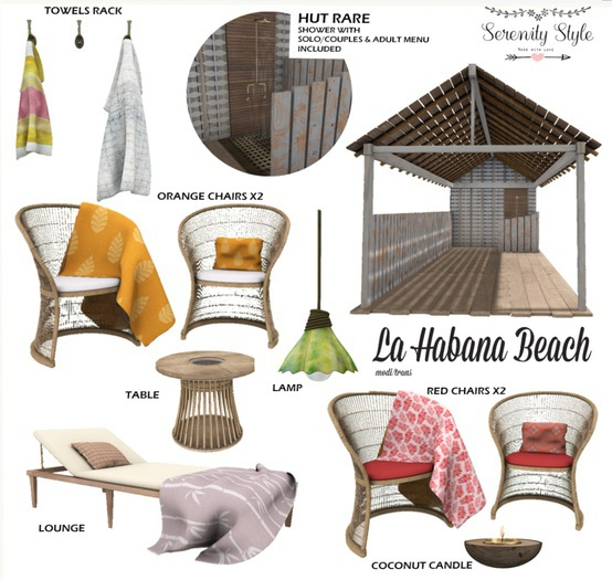 Serenity Style-La Habana Beach Coconut Candle
