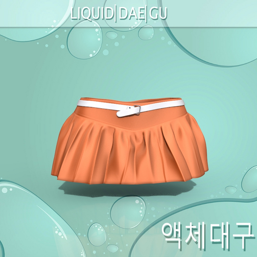 Orange Valkyre Skirt Reborn