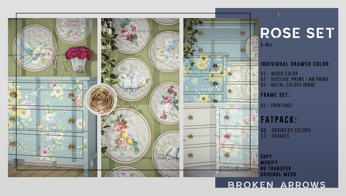 BROKEN ARROWS - Rose Set - FATPACK