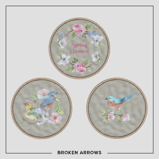 BROKEN ARROWS - Rose Set - Frame - Spring 