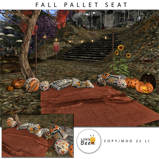 Little Bee -  Fall Pallet Seat