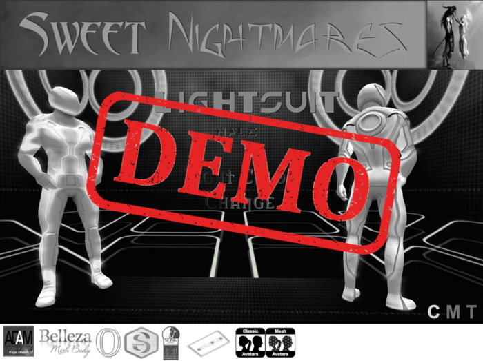 ~Sweet Nightmares~ Lightsuit Male {Demo}