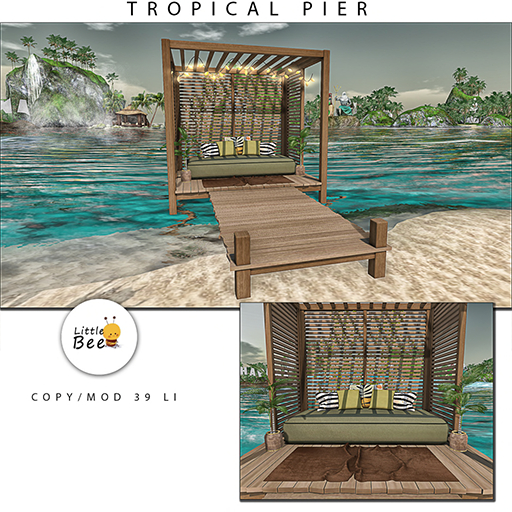Little Bee - Tropical Pier