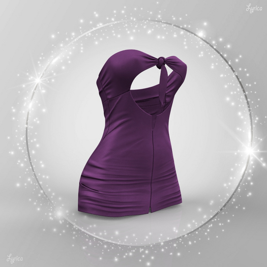 Purple Calla Dress BombShell