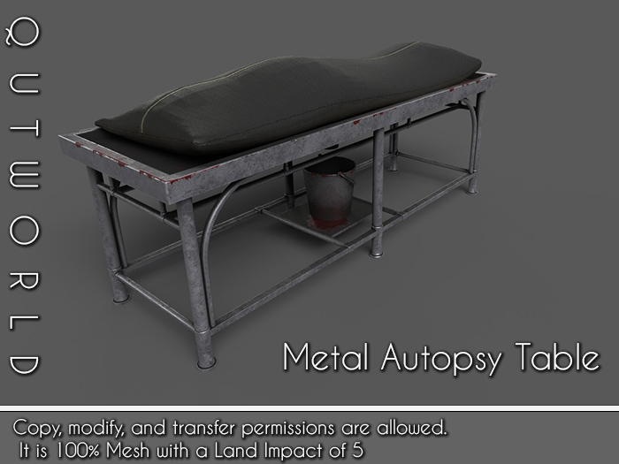 .::QUTWORLD Metal Autopsy Table::.  FP 